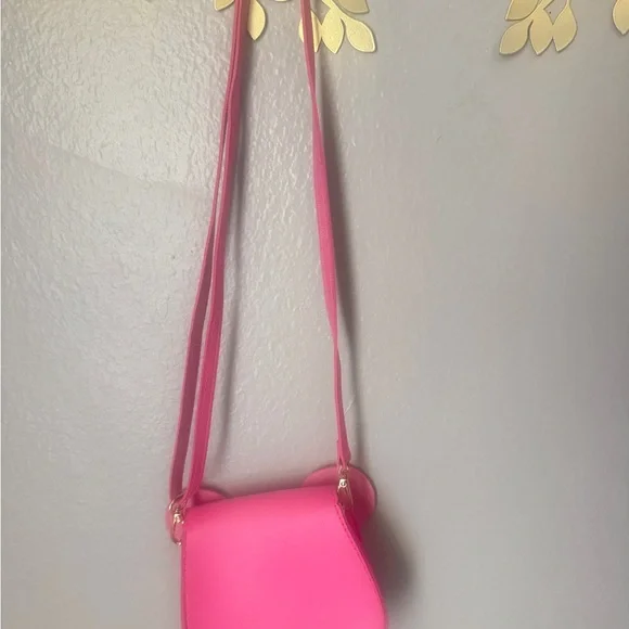 Pink and White Kids Shoulder Bag - Picture 3 of 7